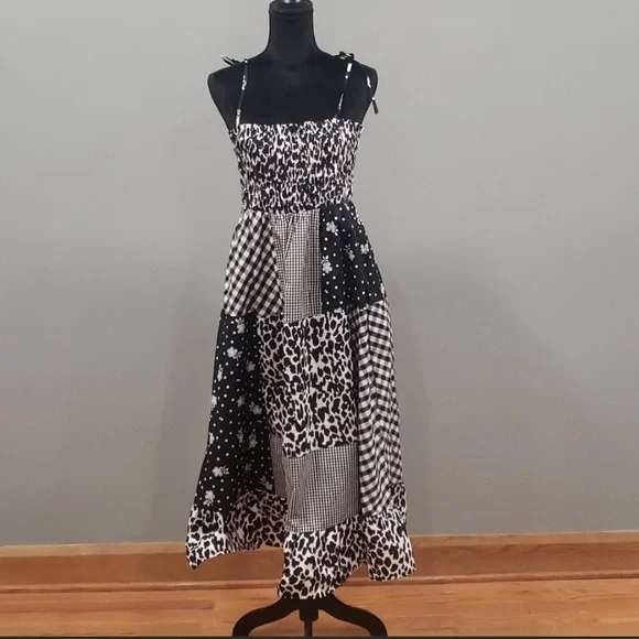 Sandy Liang x Target Patchwork Sleeveless Dress M - Picture 3 of 6